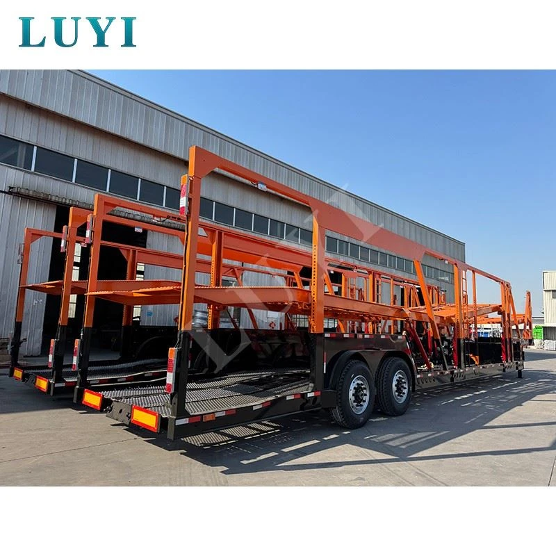3-axle Car Carrier Transporting Container Trailers factory 3-axle Car Carrier Transporting Container Trailers factory