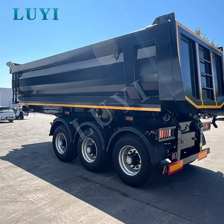 3‑Axle U‑Shape Rear Tipper Semi Trailer For Bulk Cargo Transport price 3‑Axle U‑Shape Rear Tipper Semi Trailer For Bulk Cargo Transport price
