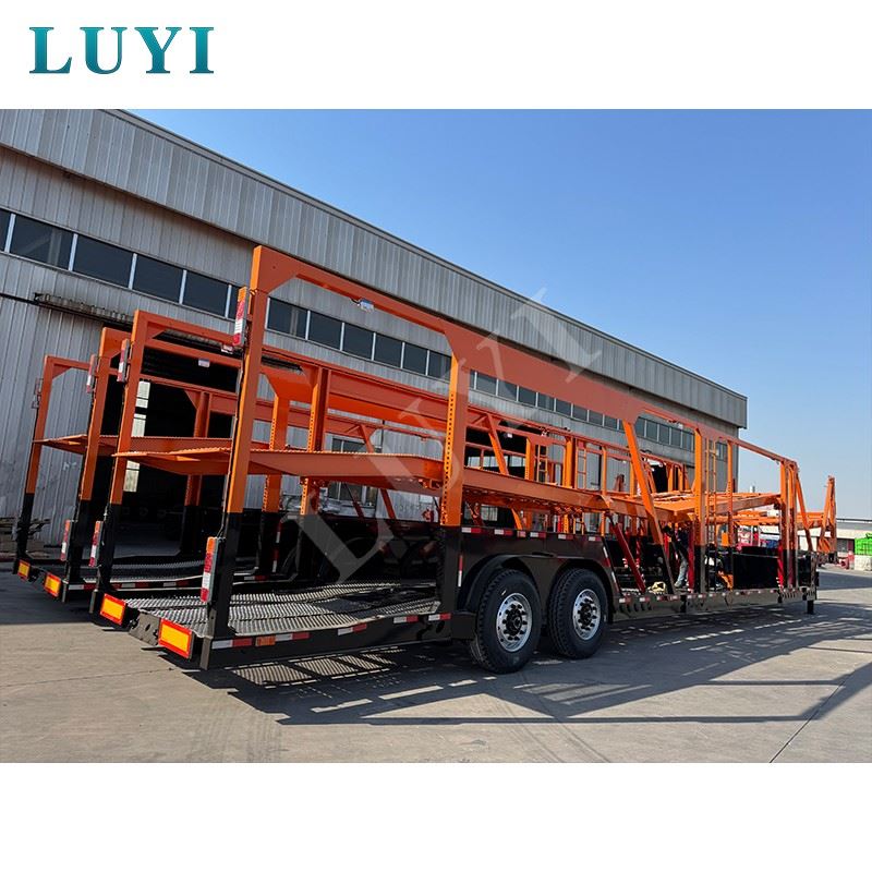 3-axle Car Carrier Transporting Container Trailers price 3-axle Car Carrier Transporting Container Trailers price