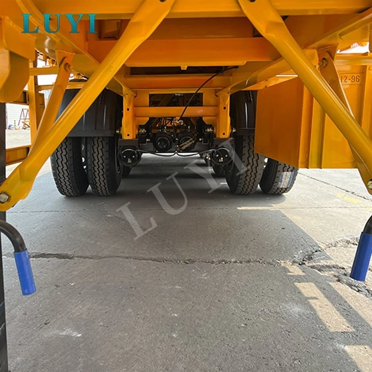 Heavy Duty 4 Axle 80T Flatbed Trailer price